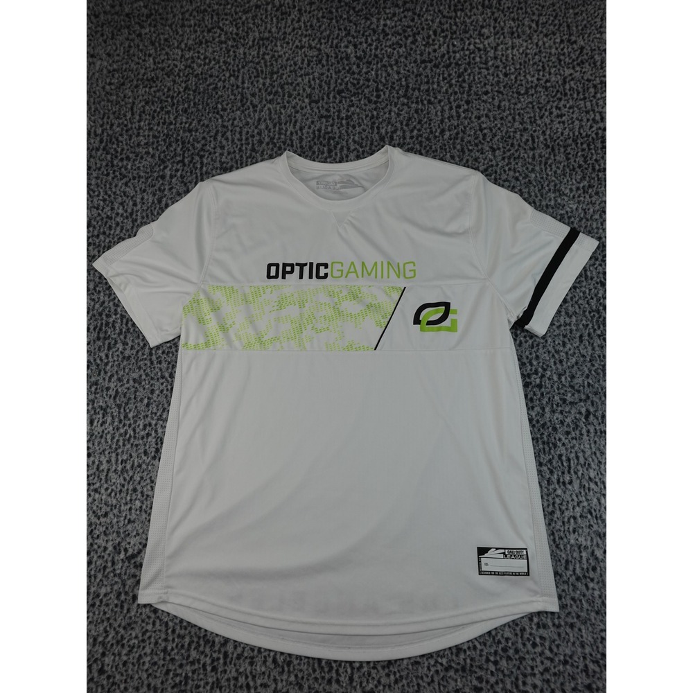 OpTic Gaming Jersey Men XXL White Call Of Duty League Los Angeles Esports